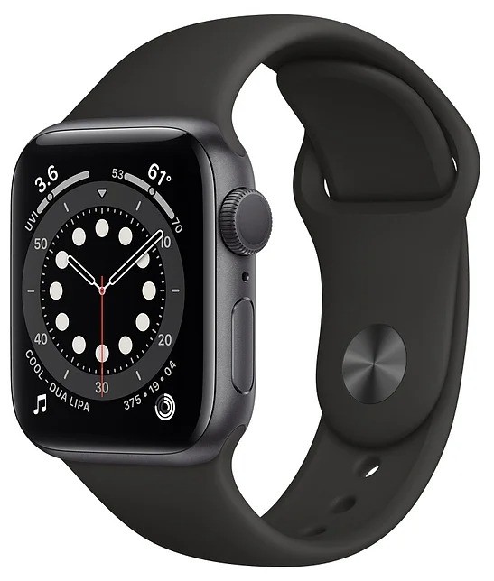 Смарт-часы Apple Watch SE 40mm Aluminum Space Gray (MYDP2)