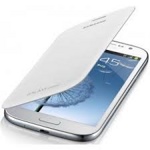 чехол Flip Cover Samsung Galaxy Grand DuoS (i9082) белый 