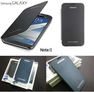 чехол Flip Cover Samsung Galaxy Note 2 (N7100) black