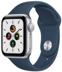 Смарт-часы Apple Watch SE 44mm Aluminum Silver (MKQ43)